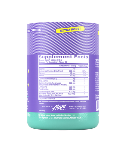 pre-workout+ - frozen lemonade