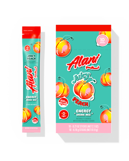 energy sticks - juicy peach